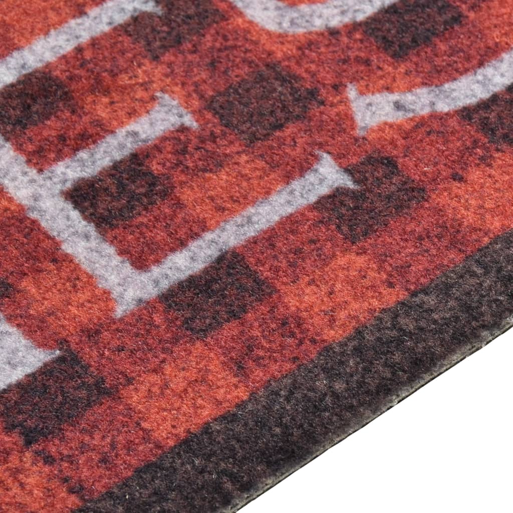 Kuhinjski tepih s uzorkom rajčica perivi 60 x 180 cm