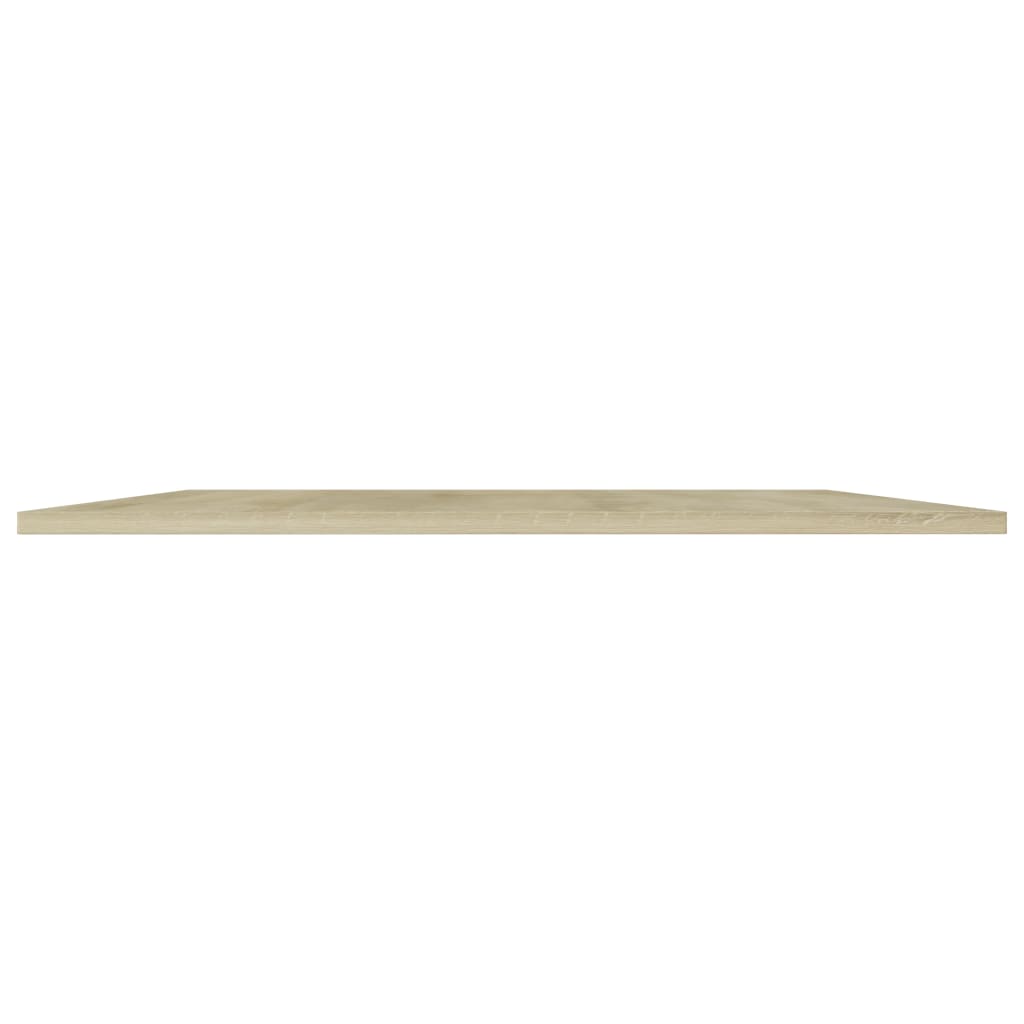 Police za knjige 4 kom boja hrasta sonome 80x20x1,5 cm iverica