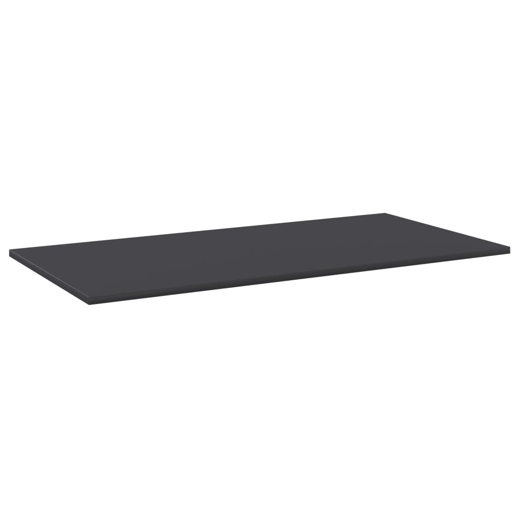 Police za knjige 8 kom sive 80 x 30 x 1,5 cm od iverice