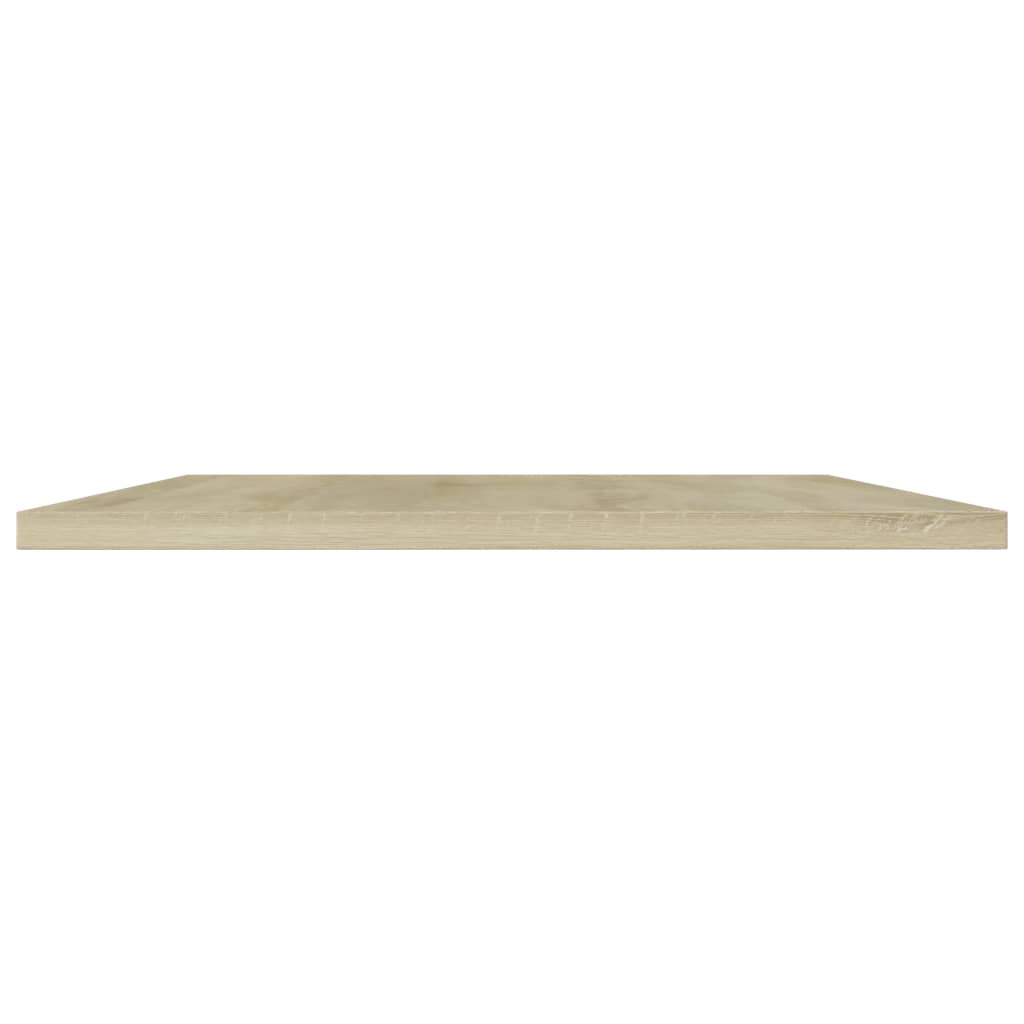 Police za knjige 4 kom boja hrasta sonome 80x40x1,5 cm iverica