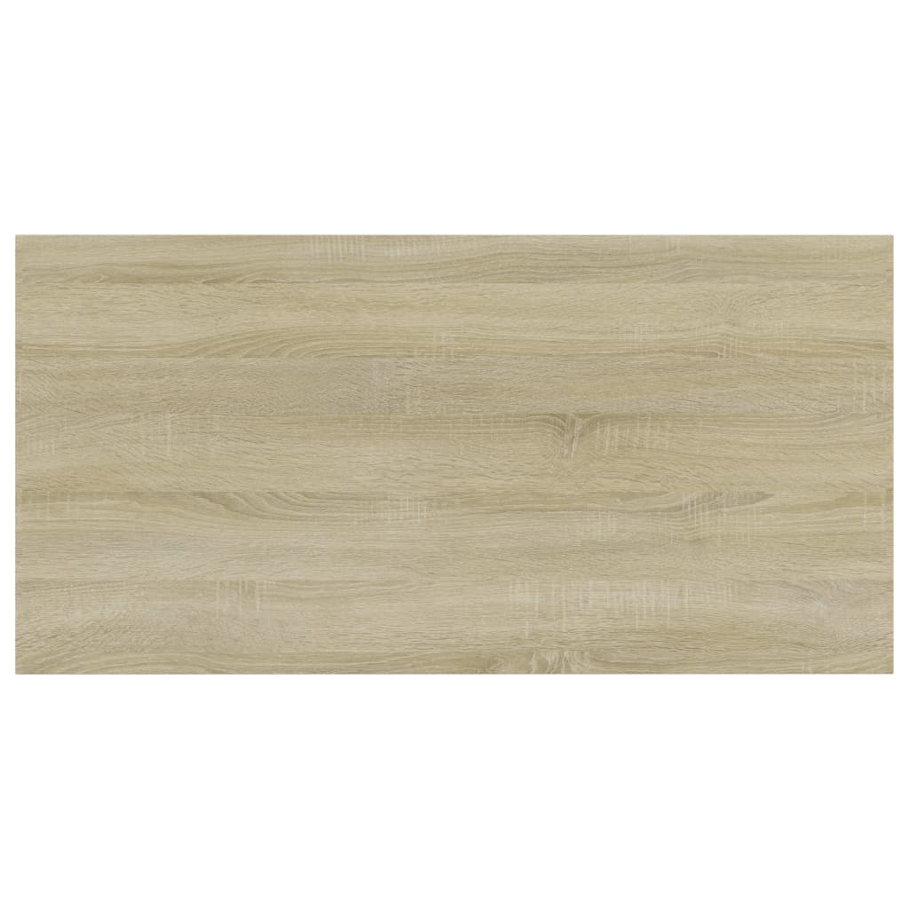 Police za knjige 4 kom boja hrasta sonome 80x40x1,5 cm iverica