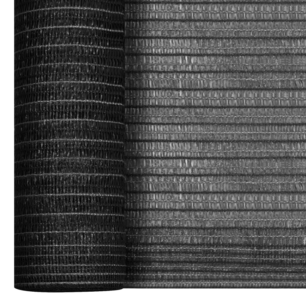 Mreža za privatnost antracit 1,2 x 25 m HDPE 195 g/m²