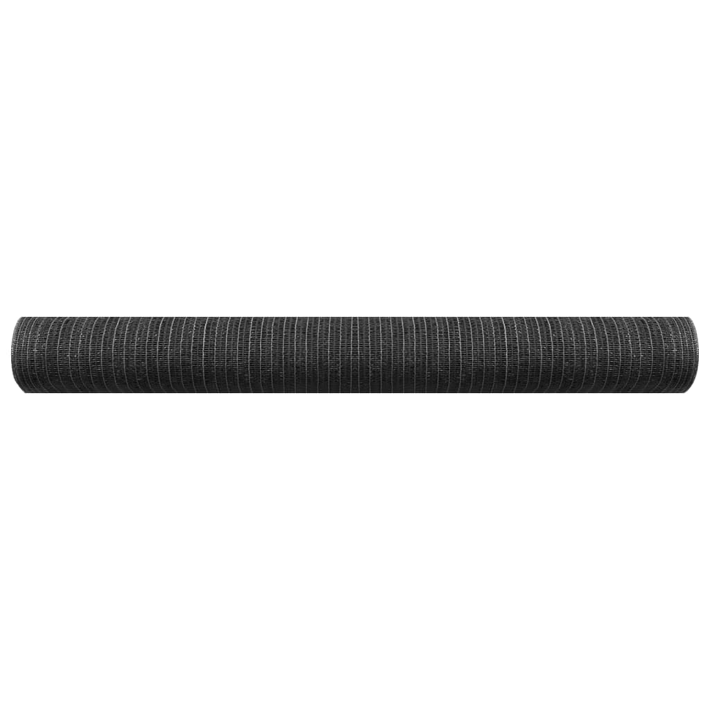 Mreža za privatnost antracit 1,2 x 25 m HDPE 195 g/m²