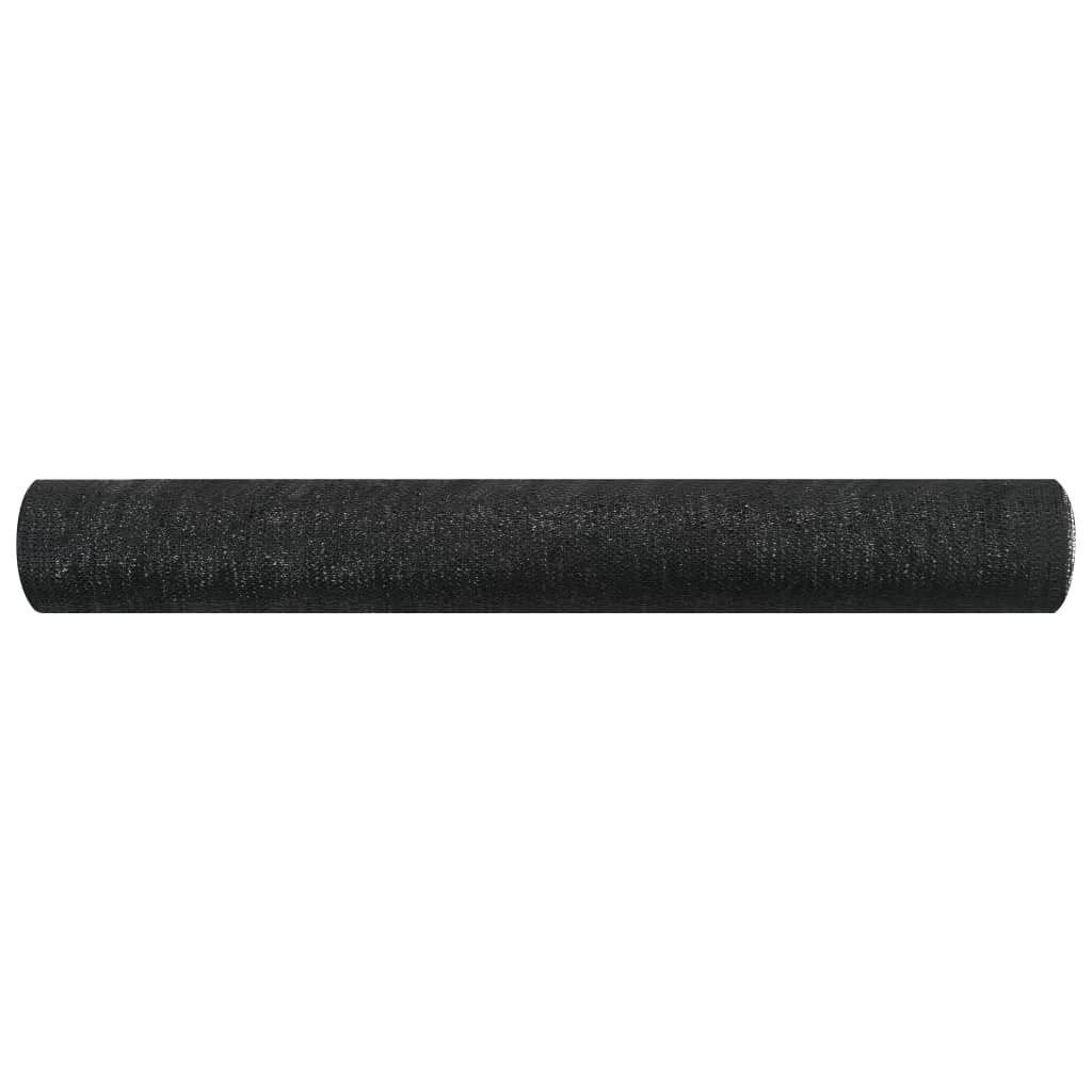 Mreža za privatnost crna 1,2 x 10 m HDPE 75 g/m²