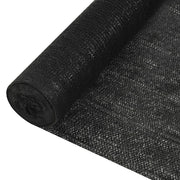 Mreža za privatnost crna 1,2 x 25 m HDPE 150 g/m²