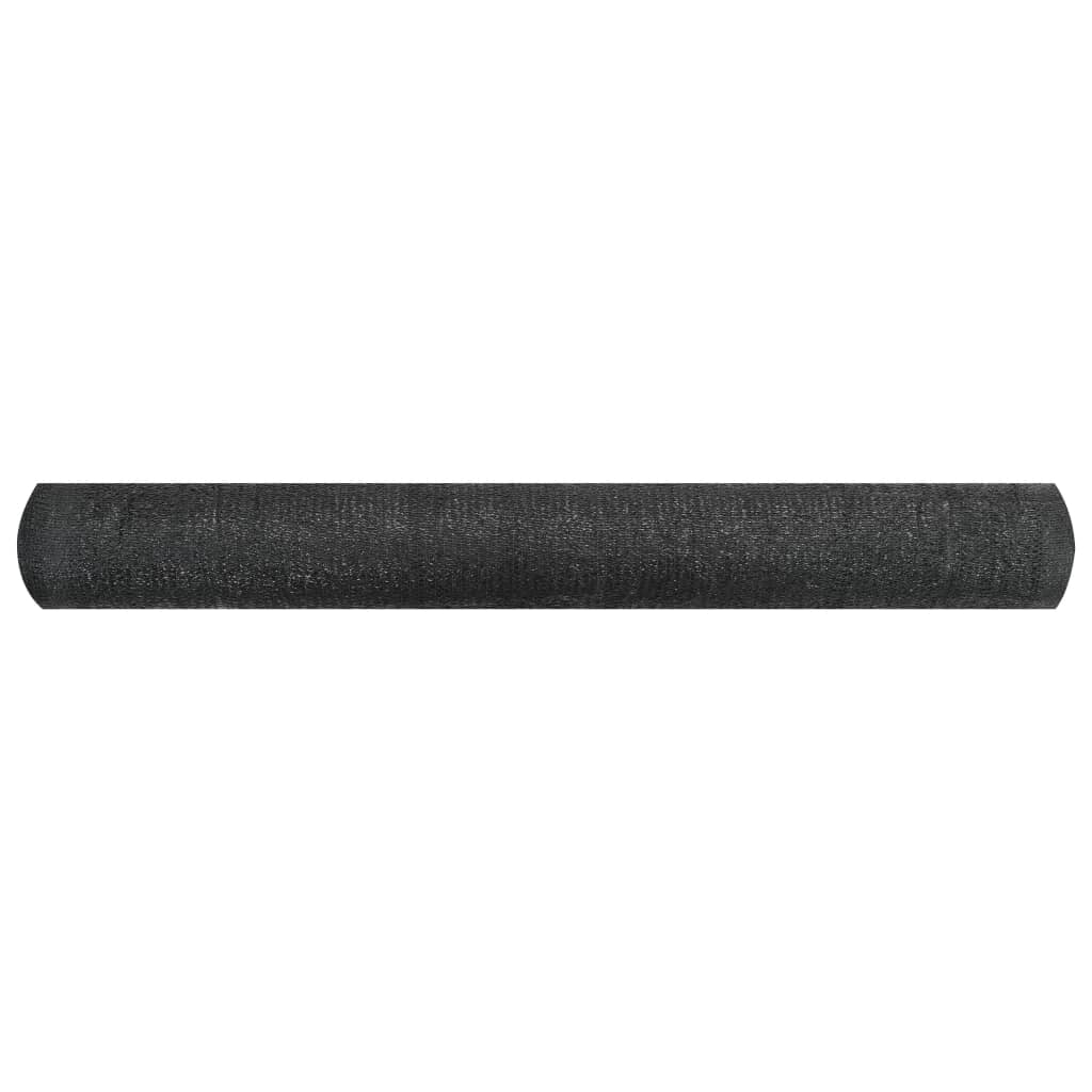 Mreža za privatnost crna 1,2 x 50 m HDPE 195 g/m²