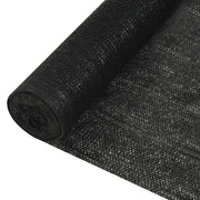Mreža za privatnost crna 1,8 x 25 m HDPE 195 g/m²