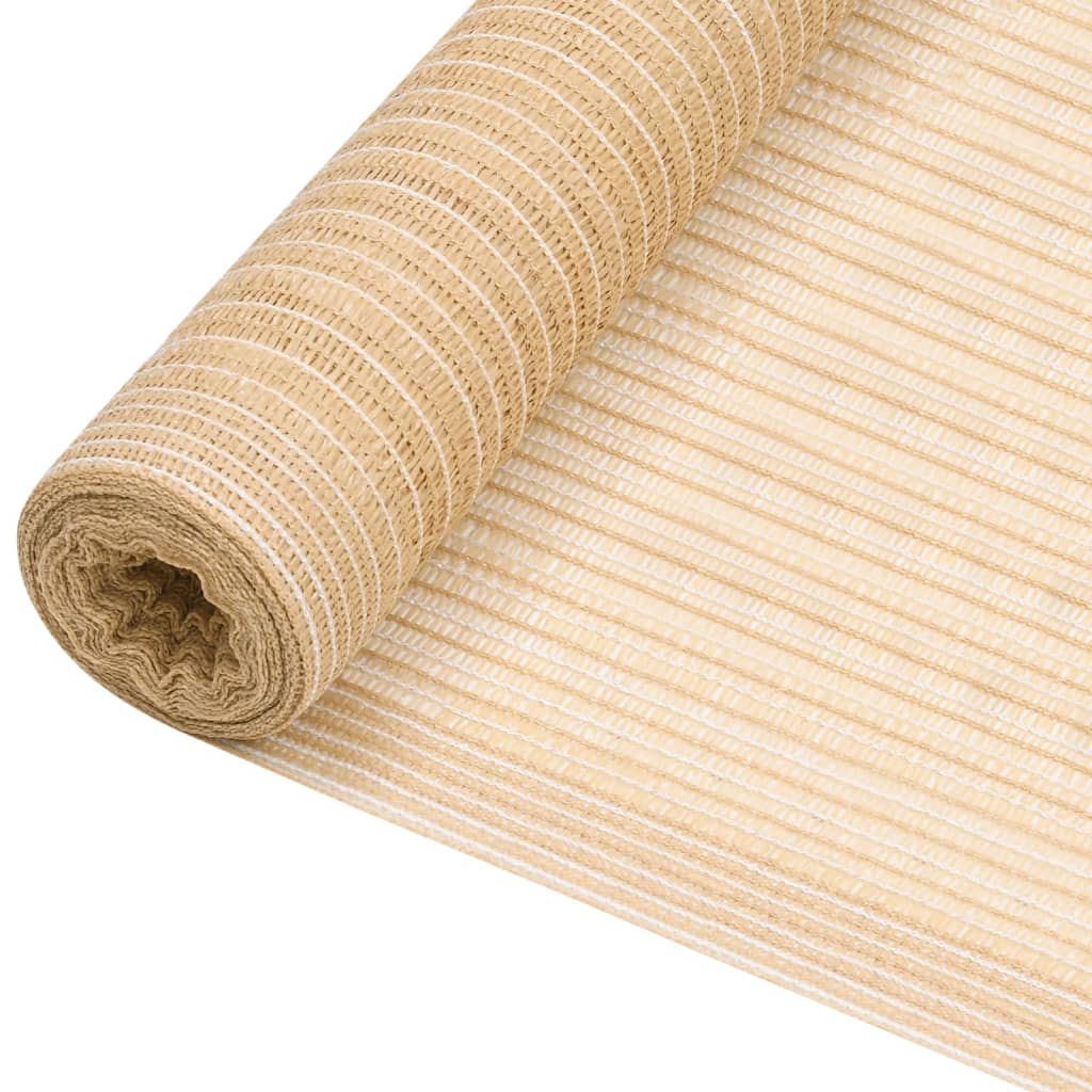 Mreža za privatnost bež 3,6 x 10 m HDPE 75 g/m²
