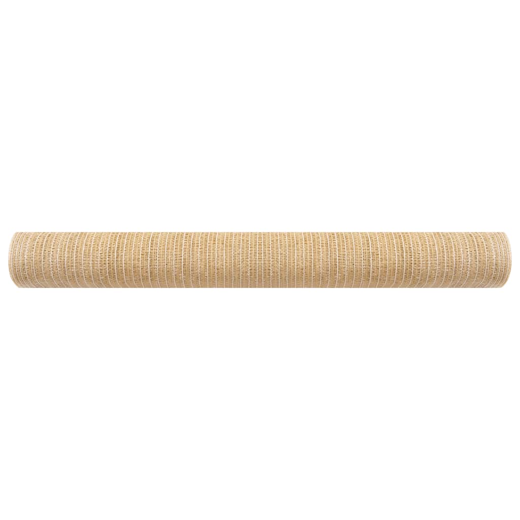 Mreža za privatnost bež 1 x 10 m HDPE 195 g/m²