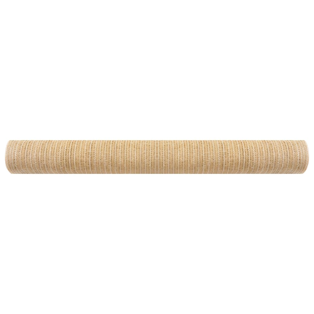 Mreža za privatnost bež 3,6 x 25 m HDPE 195 g/m²