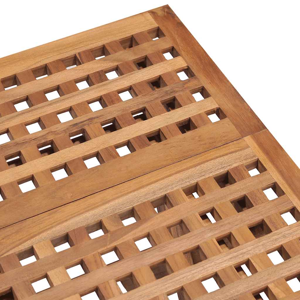 3-dijelni sklopivi vrtni blagovaonski set od masivne tikovine