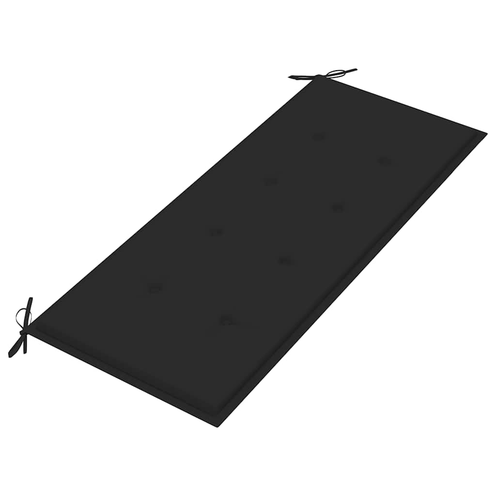Vrtna klupa s jastukom 120 cm od bambusa