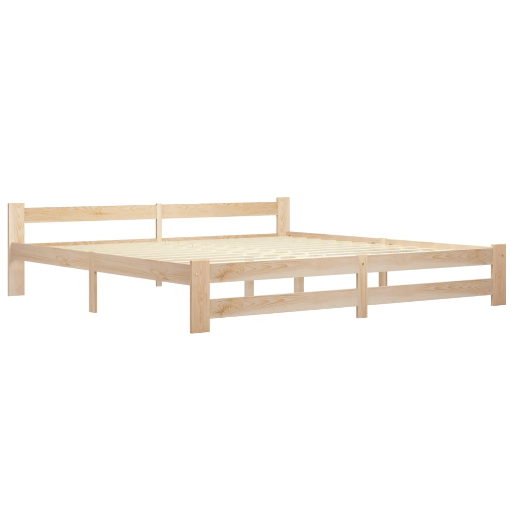 Okvir za krevet od masivne borovine 200 x 200 cm