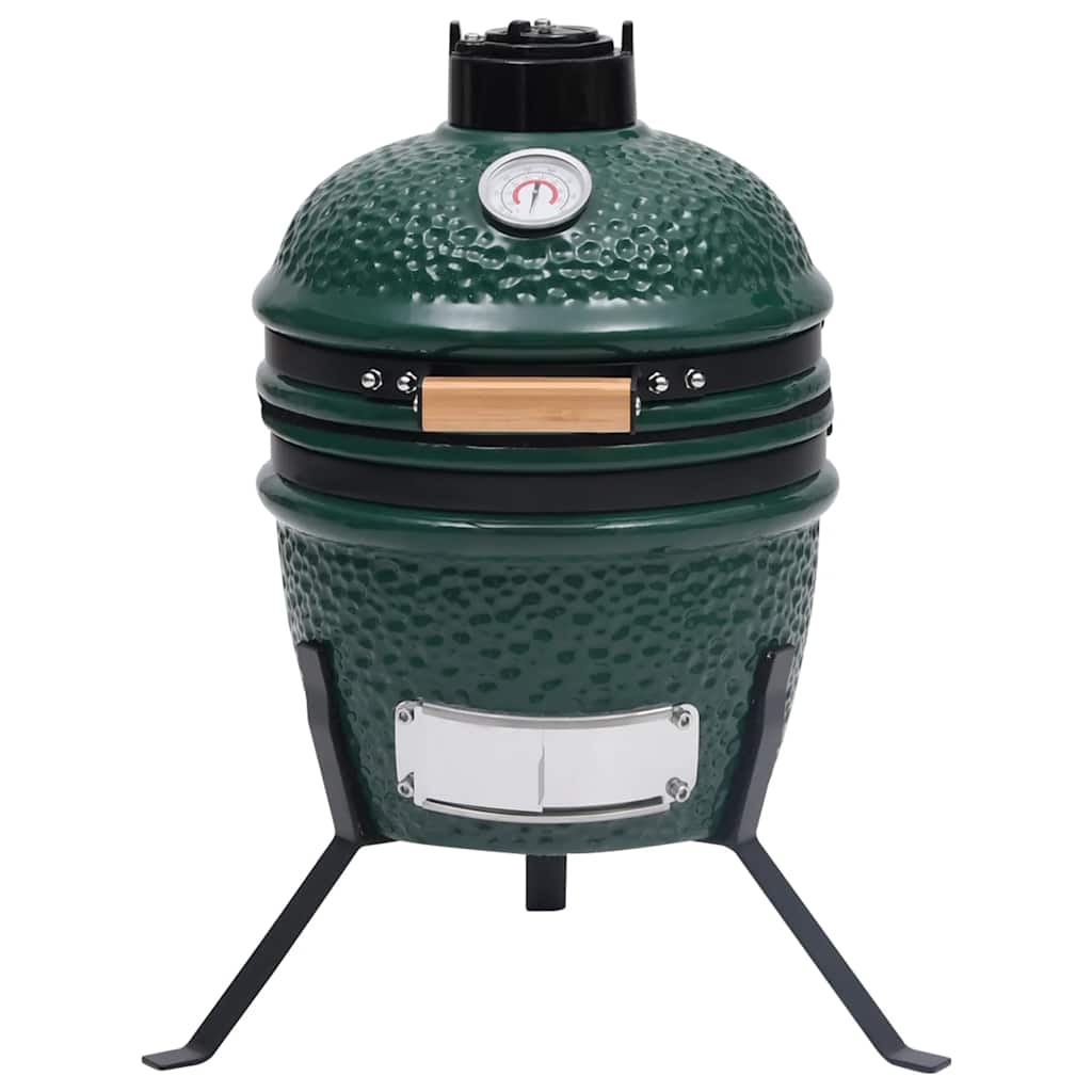 2-u-1 roštilj s pušnicom Kamado keramički 56 cm