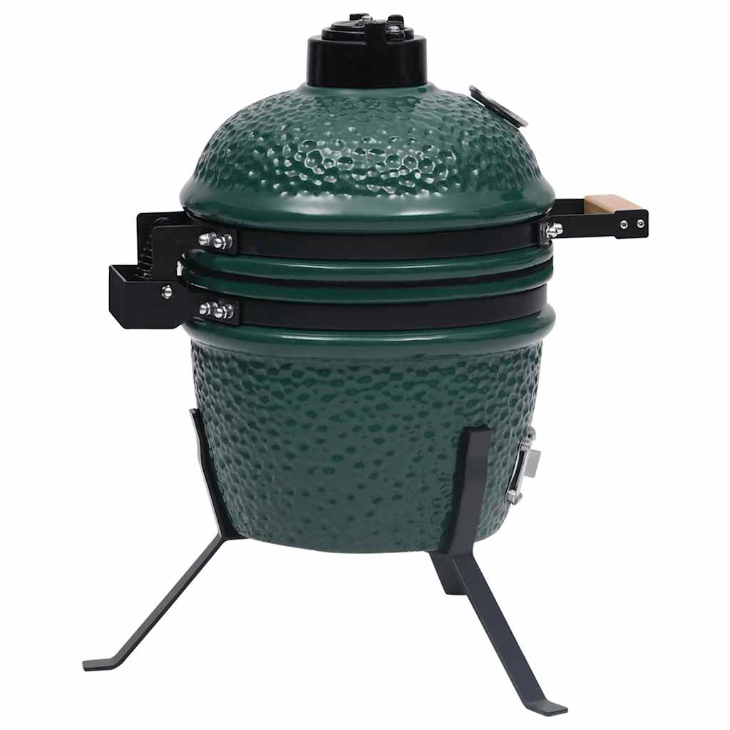 2-u-1 roštilj s pušnicom Kamado keramički 56 cm