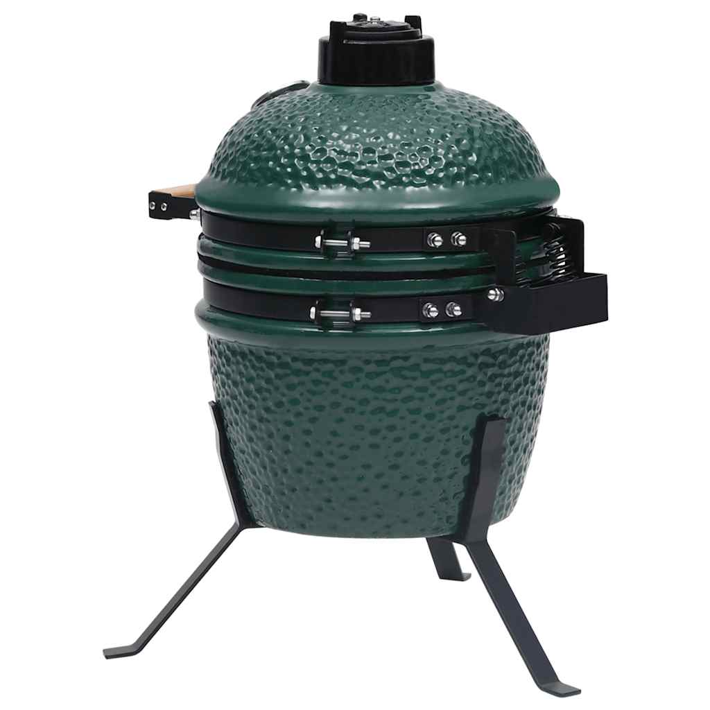 2-u-1 roštilj s pušnicom Kamado keramički 56 cm