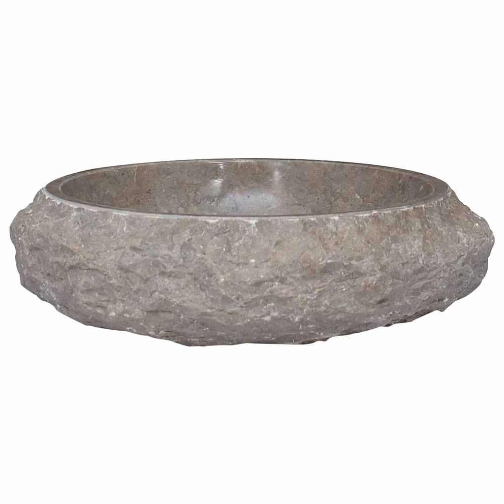 Umivaonik sivi Ø 40 x 12 cm mramorni Siva