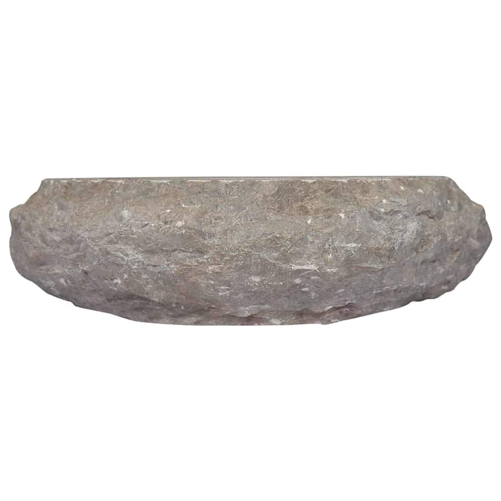 Umivaonik sivi Ø 40 x 12 cm mramorni Siva