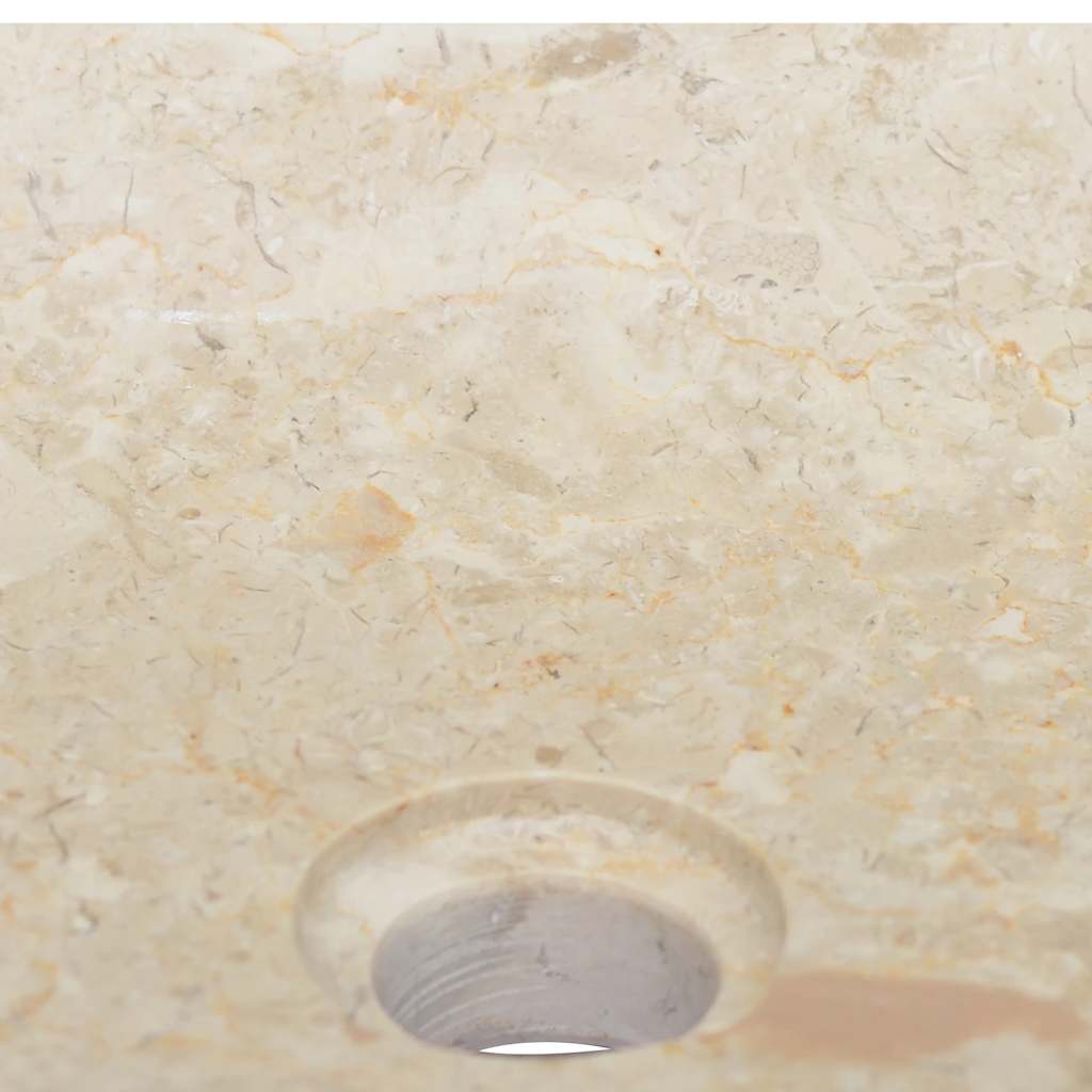 Umivaonik krem boje 50 x 35 x 10 cm mramorni