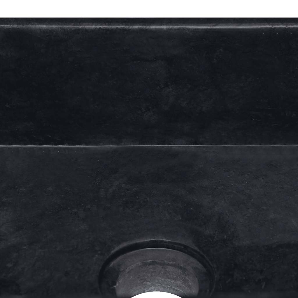Umivaonik crni 30 x 30 x 13 cm mramorni