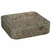 Umivaonik sivi 40 x 40 x 10 cm mramorni
