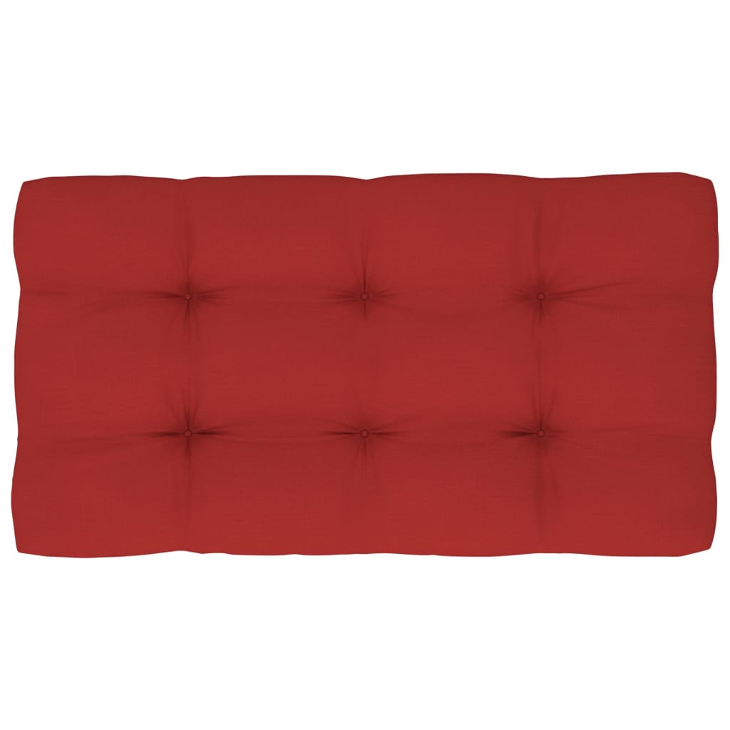 Srednja vrtna sofa od paleta od bijelo impregnirane borovine