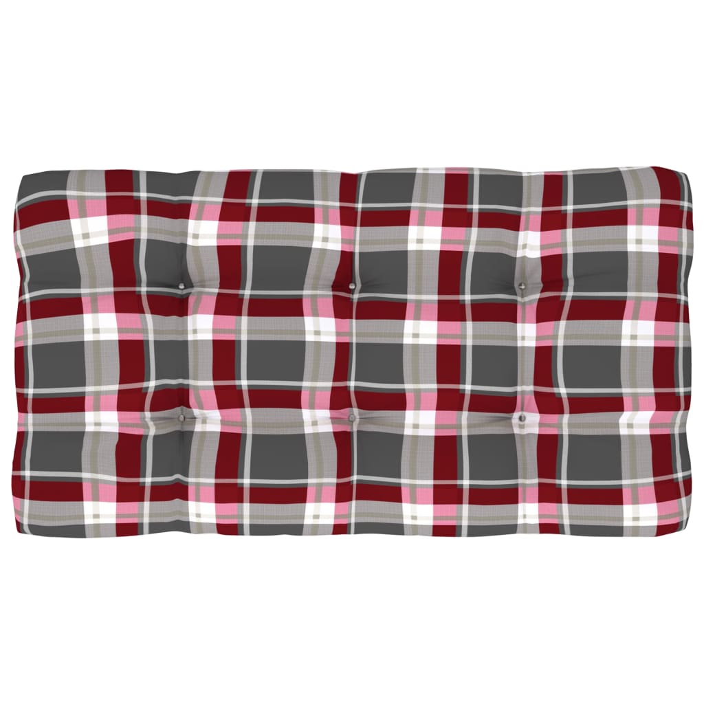 Srednja vrtna sofa od paleta od bijelo impregnirane borovine