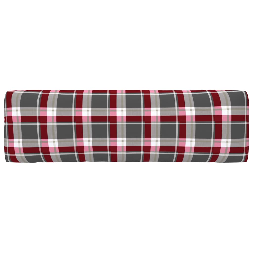 Srednja vrtna sofa od paleta od bijelo impregnirane borovine