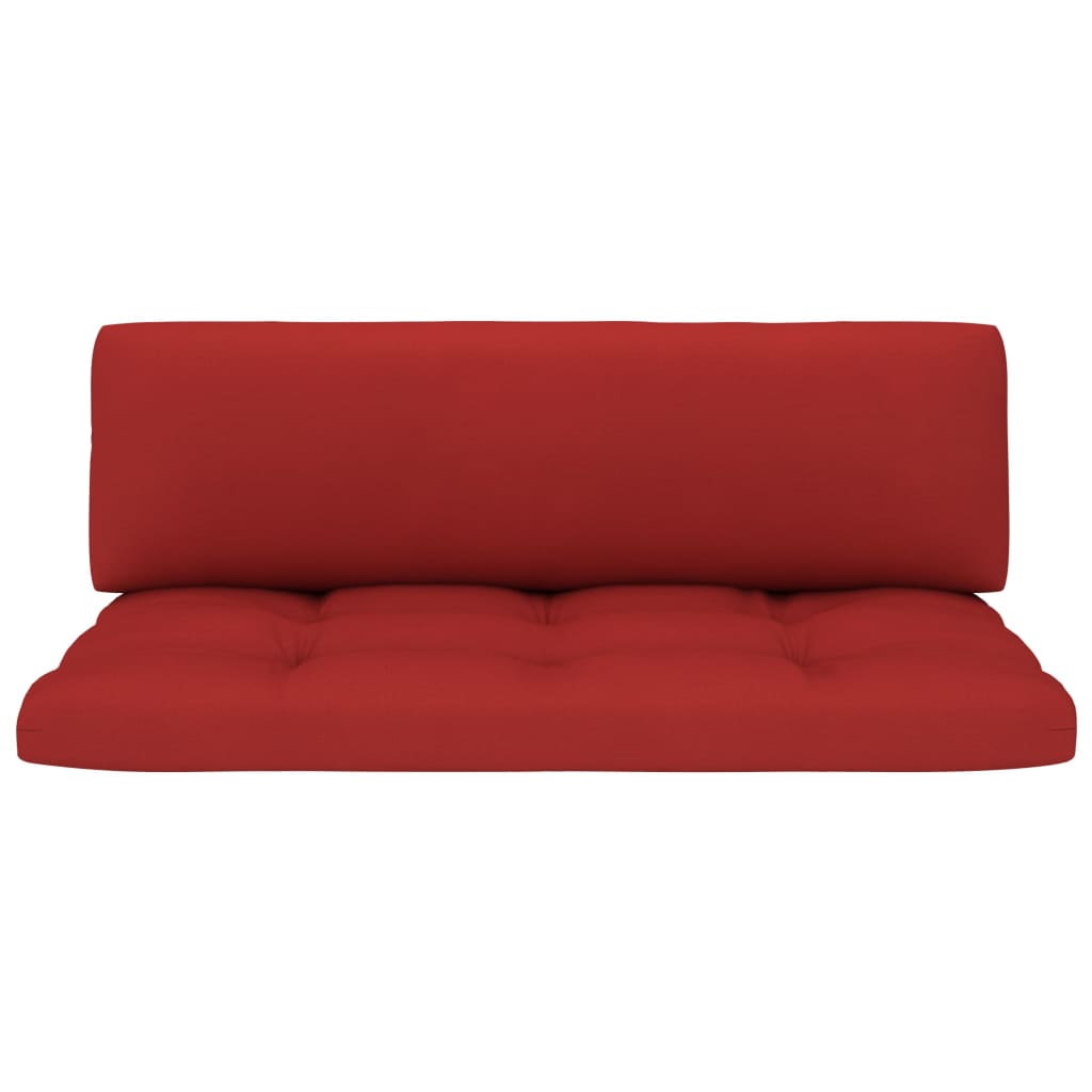 Srednja vrtna sofa od paleta boja meda od impregnirane borovine