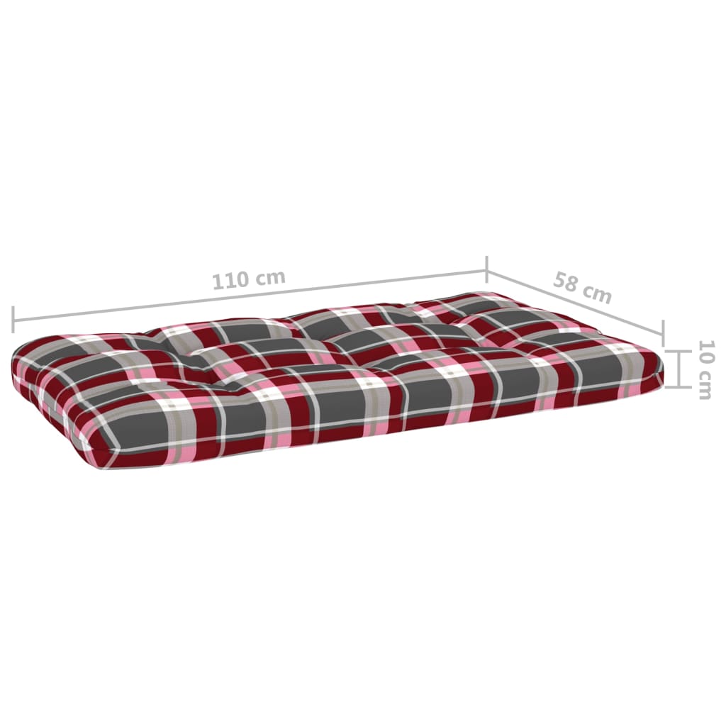 Srednja vrtna sofa od paleta boja meda od impregnirane borovine