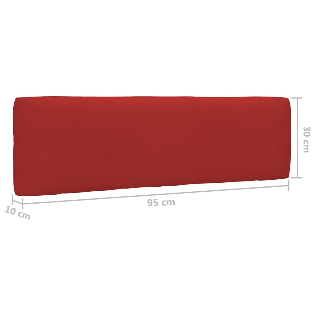 Kutna vrtna sofa od paleta od bijelo impregnirane borovine