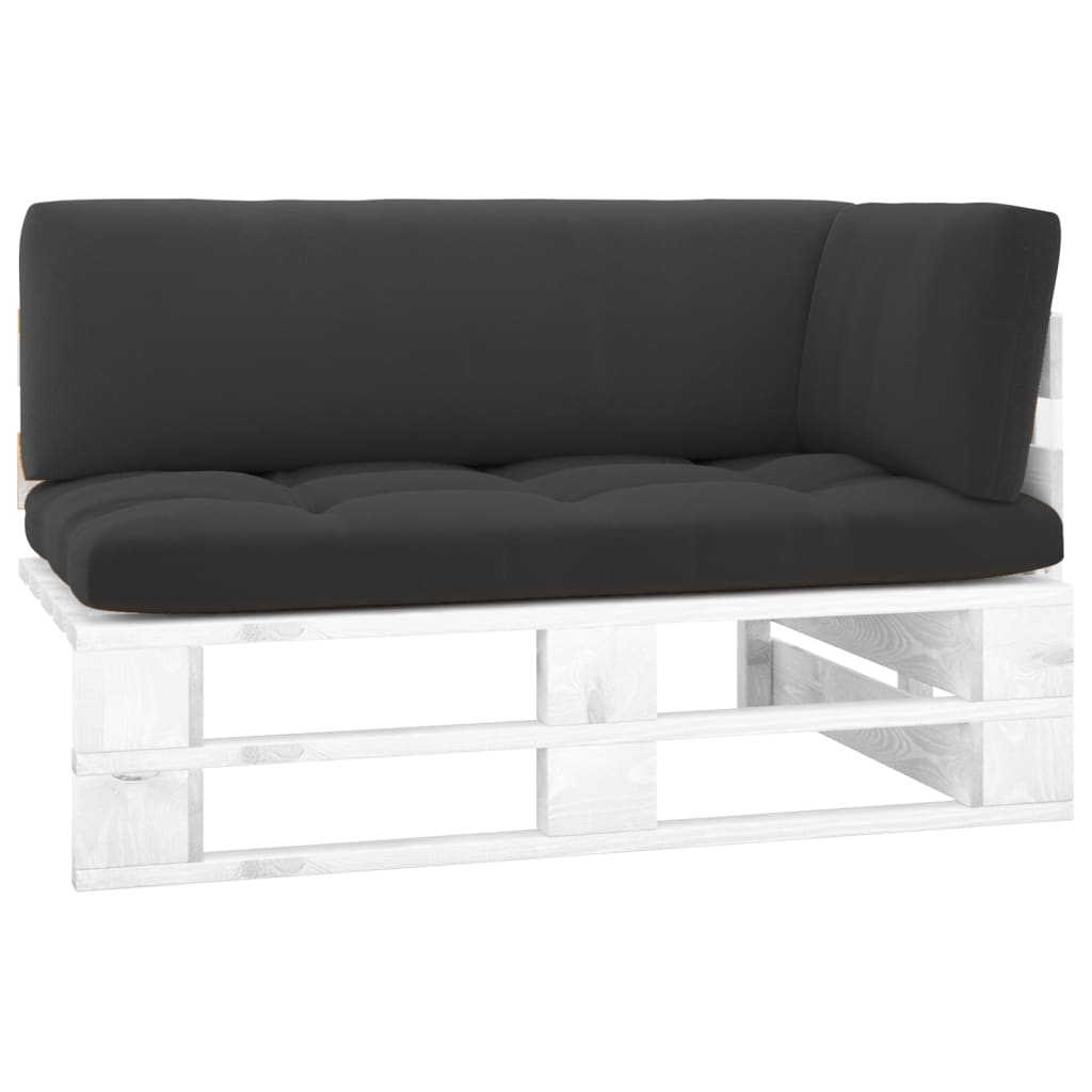 Srednja vrtna sofa od paleta od impregnirane borovine