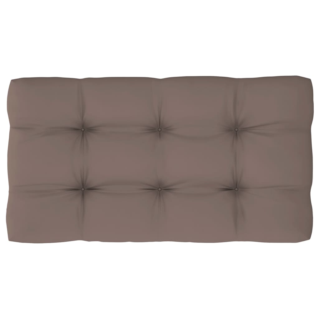 Kutna vrtna sofa od paleta od crno impregnirane borovine