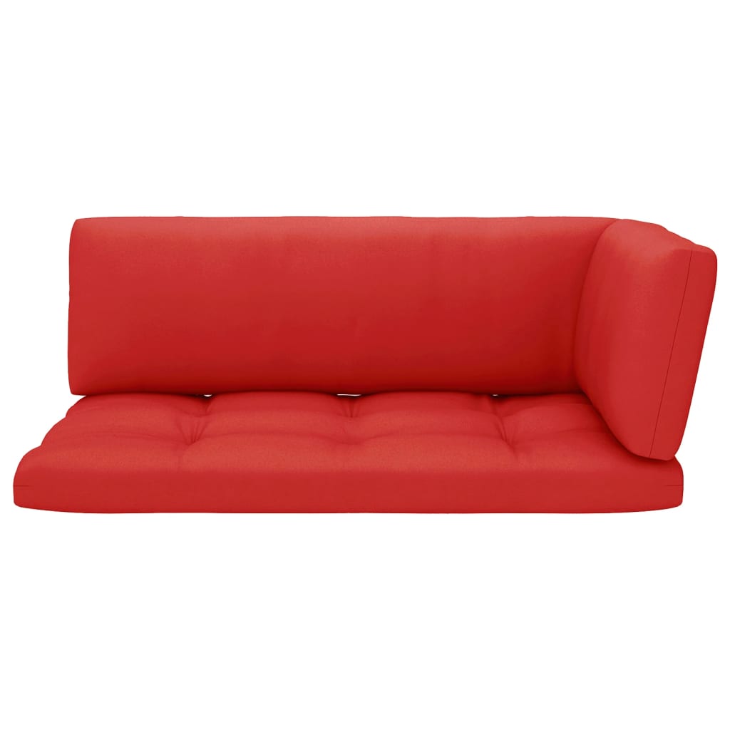 Kutna vrtna sofa od paleta boja meda od impregnirane borovine