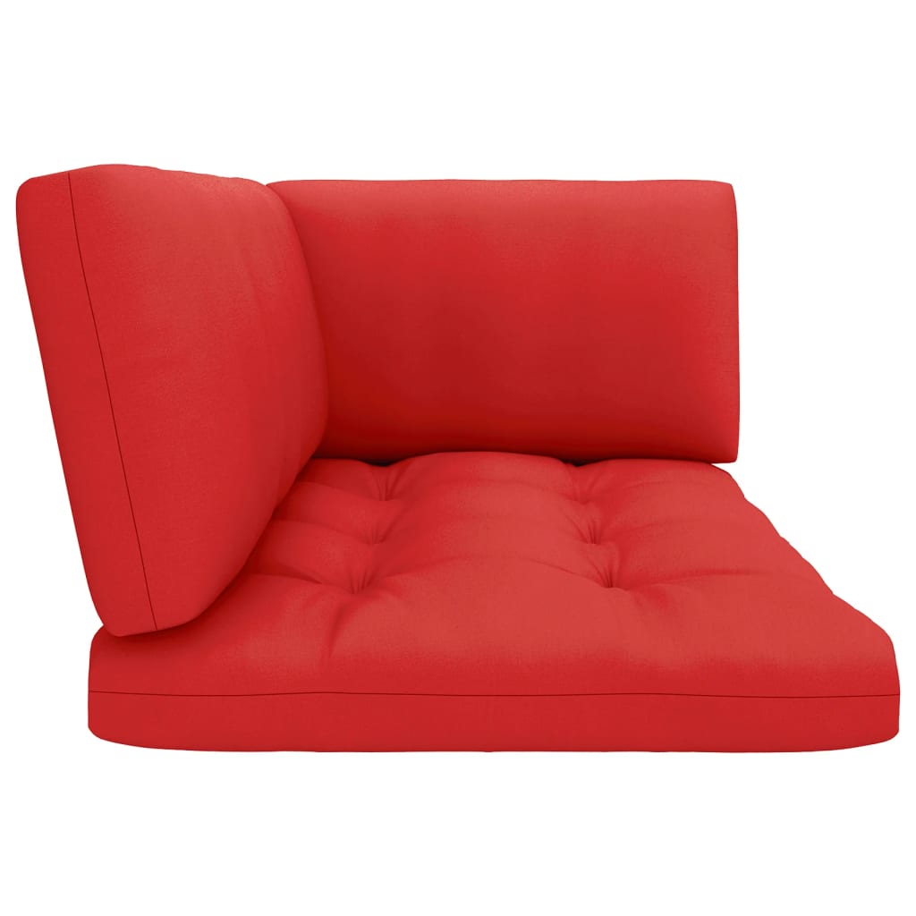 Kutna vrtna sofa od paleta boja meda od impregnirane borovine