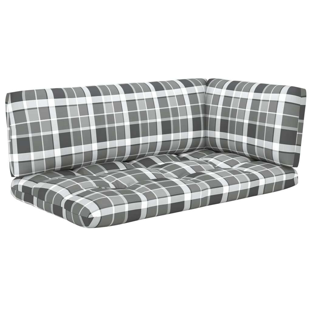 Kutna vrtna sofa od paleta od impregnirane borovine
