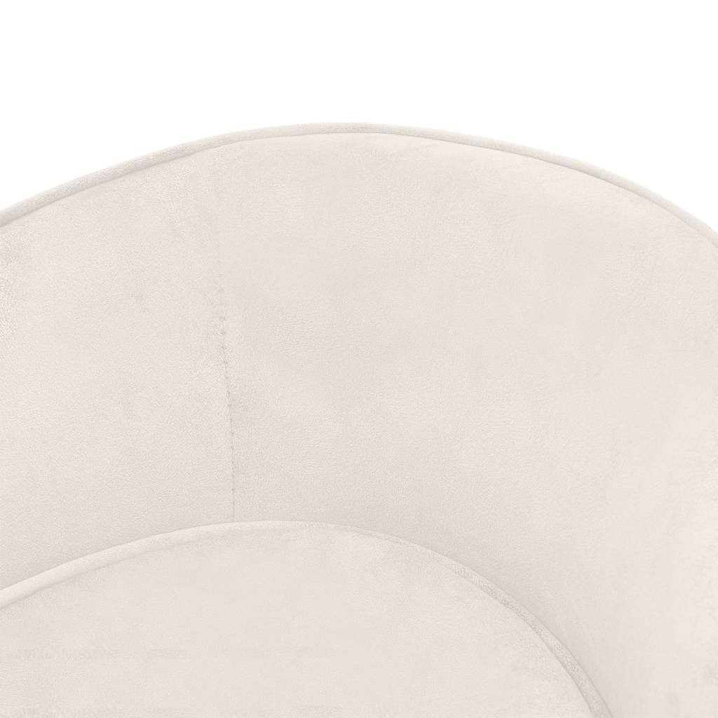 Sofa za pse krem 69 x 49 x 40 cm plišana
