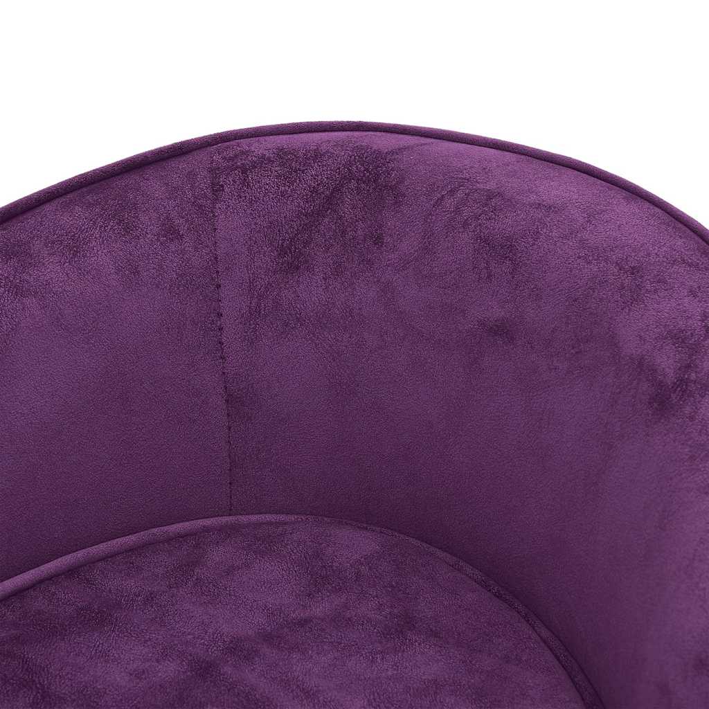 Sofa za pse bordo 69 x 49 x 40 cm od pliša i umjetne kože