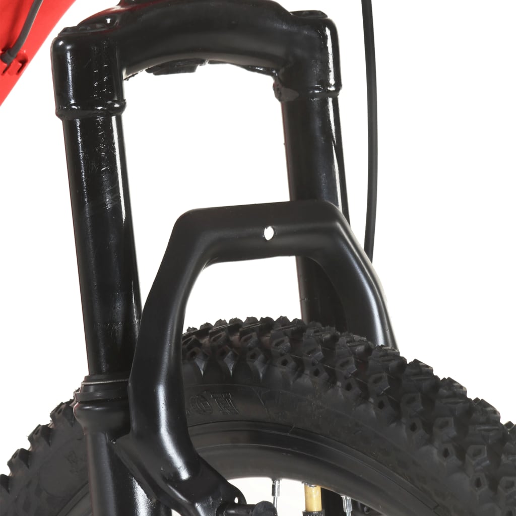 Brdski bicikl 21 brzina kotači od 27,5 " okvir od 38 cm crveni
