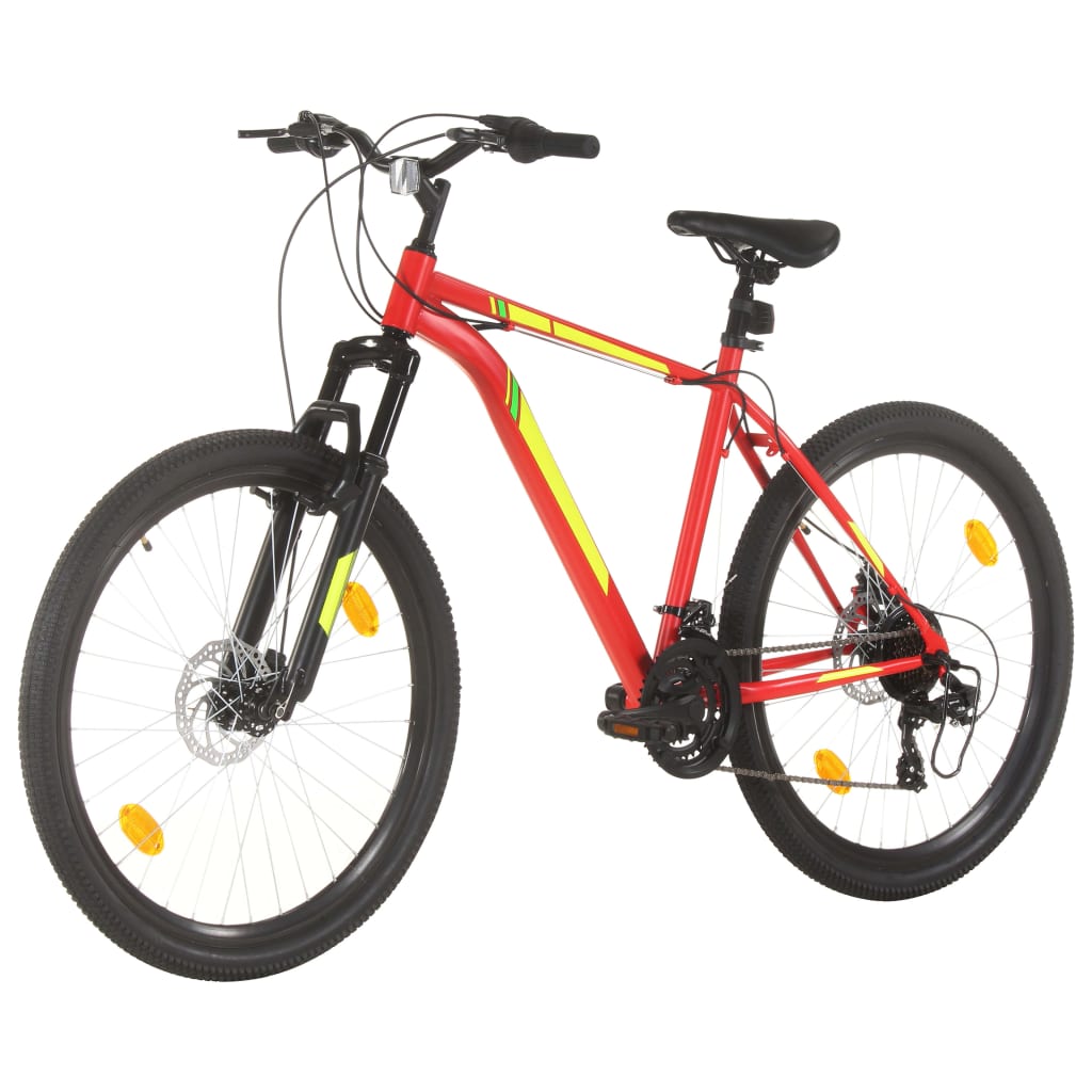 Brdski bicikl 21 brzina kotači od 27,5 " okvir od 42 cm crveni