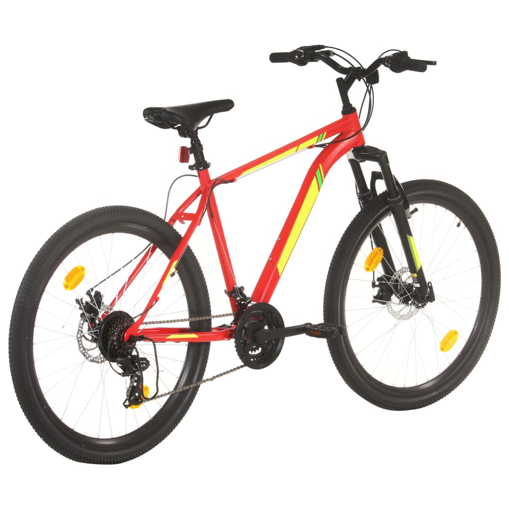 Brdski bicikl 21 brzina kotači od 27,5 " okvir od 42 cm crveni