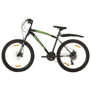 Brdski bicikl 21 brzina kotači od 26 " okvir od 46 cm crni