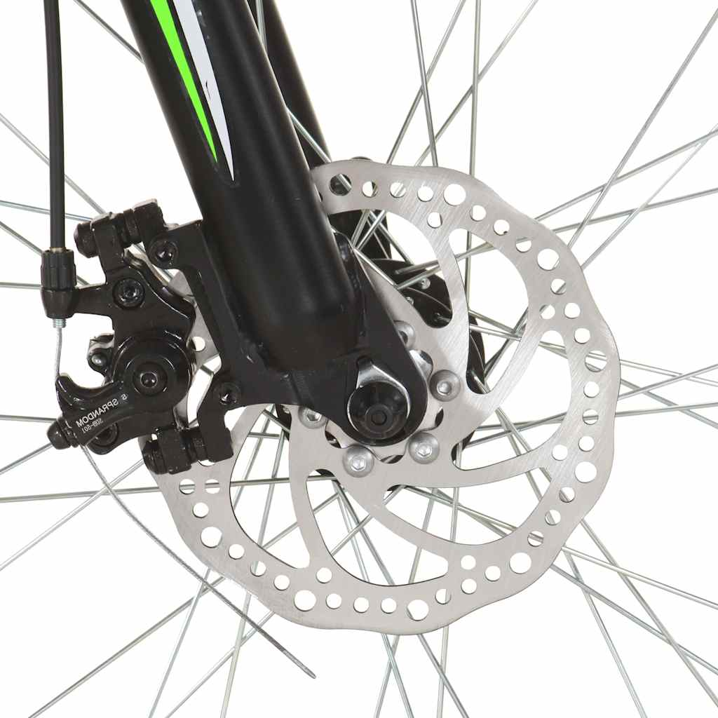 Brdski bicikl 21 brzina kotači od 26 " okvir od 46 cm crni
