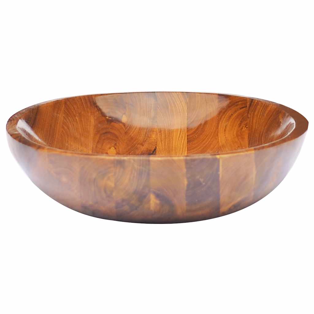 Umivaonik od masivne tikovine 60 x 40 x 10 cm