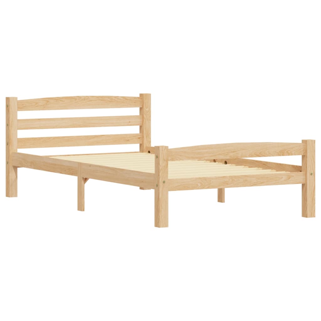 Okvir za krevet od masivne borovine 100 x 200 cm