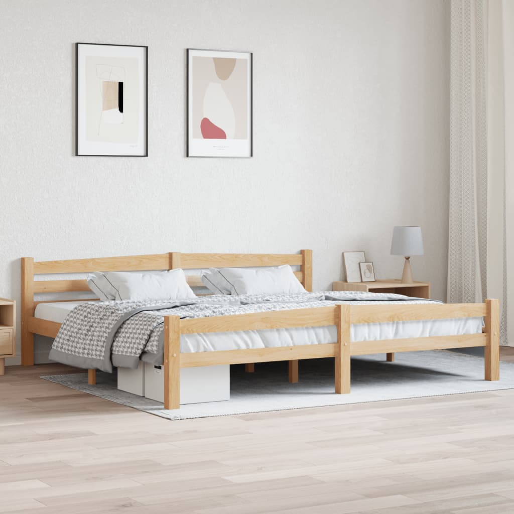 Okvir za krevet od masivne borovine 200 x 200 cm
