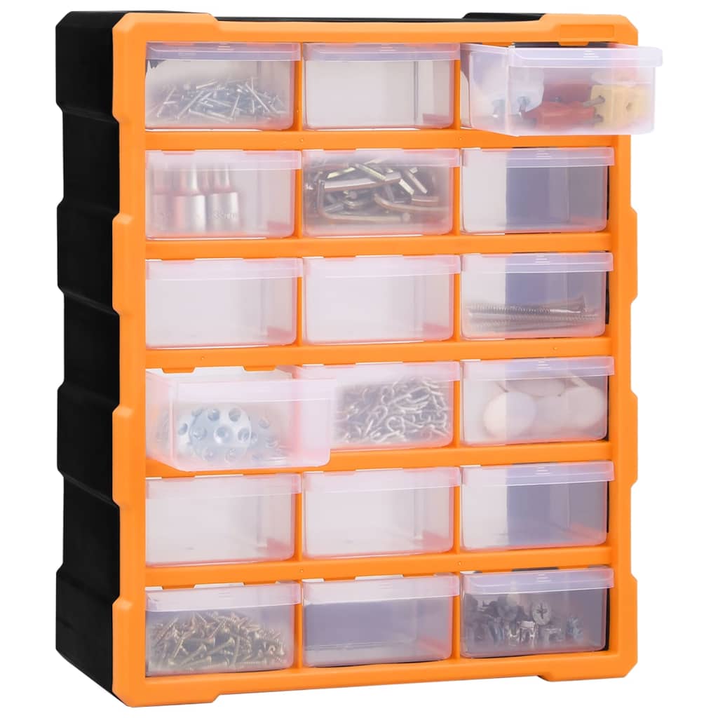 Organizator s 18 srednjih ladica 38 x 16 x 47 cm