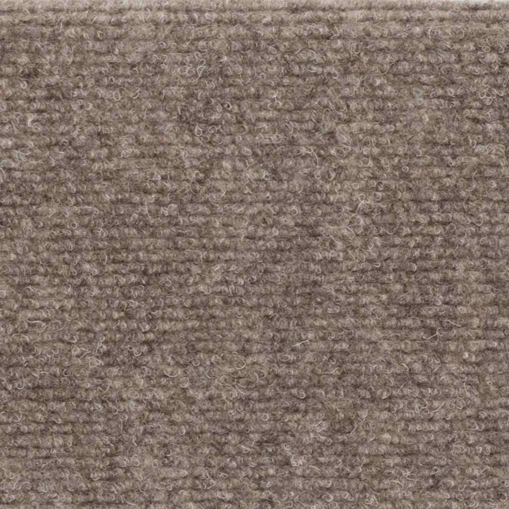 Prostirke za stepenice, samoljepljive, 5 kom, 56x17x3 cm, bež, poluokrugle