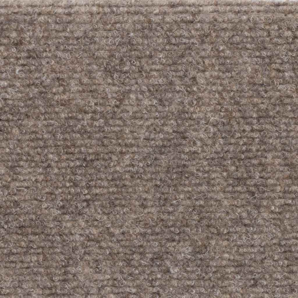 Prostirke za stepenice, samoljepljive, 10 kom, 56x17x3 cm, bež, poluokrugle