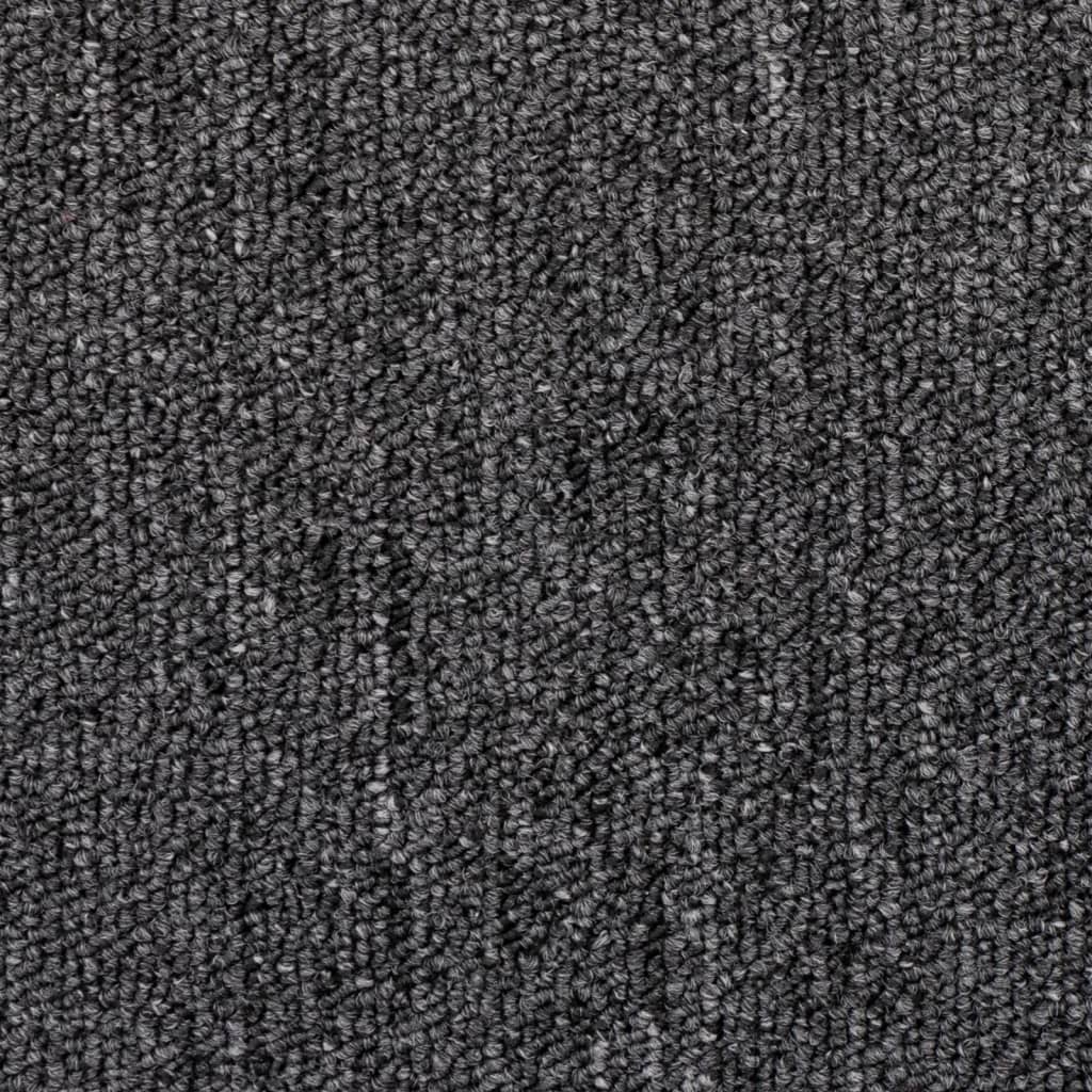 Prostirke za stepenice 10 kom 65x24x4 cm antracit poluokrugle velike